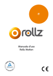 Manuale d`uso Rollz Motion IT