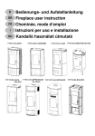 Bedienungs- und Aufstellanleitung Fireplace user - Migros