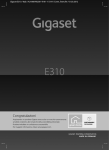 Base Gigaset E310