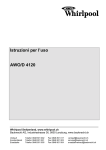 Istruzioni per l`uso AWO/D 4120 - Migros