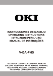 OKI V40APHS Manual - Recambios, accesorios y repuestos