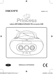 Lettore MP3/WMA/CD/RADIO FM con porta USB - Migros