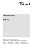 Istruzioni per l`uso AWT 4103