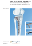 Placca VA-LCP per tibia prossimale 3.5. Parte integrante del