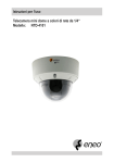 Istruzioni per l`uso Telecamera mini dome a colori di rete da 1/4