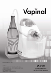 manuale d`uso new vapinal - ref re 420000 _rev.1