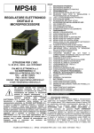 regolatore elettronico digitale a microprocessore