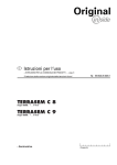 Istruzioni per l`uso TERRASEM C 8 TERRASEM C 9