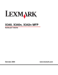 Lexmark X215 MFP Guida per l`utente