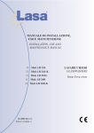 MANUALE DI INSTALLAZIONE, USO E MANUTENZIONE