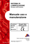 Manuale uso e manutenzione