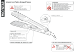 Istruzioni brevi Piastra stiracapelli Tamara - Migros