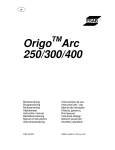 Origo Arc 250/300/400 - Benvenuto nel sito personale di Massimo
