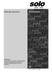 Manuale Istruzioni - SOLO Kleinmotoren GmbH