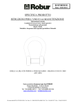 specifica prodotto istruzioni per l`uso e la manutenzione
