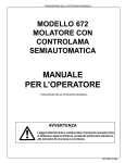 MANUALE PER L`OPERATORE