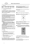 Manuale istruzioni (italiano - english)