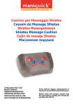 Cuscino per Massaggio Shiatsu Coussin de Massage