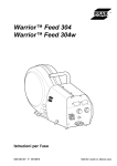 WARRIOR Feed 304 Manuale