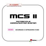 SICUREZZA E ISTRUZIONI D`USO