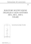 bollitore multifunzione dell`acqua calda sanitaria 600 l, 830 l, 1000 l