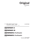 Istruzioni per l`uso ERNTEPROFI II ERNTEPROFI III