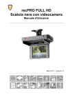 recPRO FULL HD Scatola nera con videocamera Manuale d`istruzioni