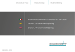 Sospensione pneumatica completa a 2 e 4 canali 2-Kanal- / 4