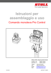 Istruzioni per assemblaggio e uso