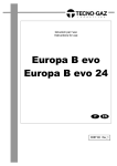 Europa B evo Europa B evo 24 - Tecno-Gaz