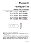 Istruzioni per l`uso Modello n. PT-EZ570E PT-EZ570EL PT