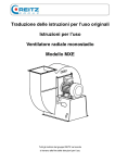 Istruzioni operative per l`uso del KXE
