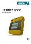 Istruzioni per l`uso - Trainer 1000: Coretec
