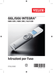 GGL/GGU INTEGRA® Istruzioni per l`uso