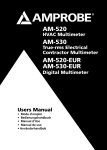 Amprobe AM-520 Digital Multimeter