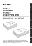 pj x3131 pj wx3131 pj x3241 proiettore dati