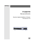 User guide for TF5400PVR