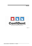 Manuale ConfiDent Rel. 7.0
