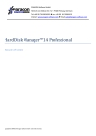 Hard Disk Manager™ 14 Professional
