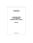 lavabiancheria elettronica manuale dell`utente - Migros