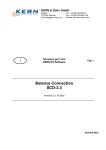 Balance Connection SCD-3.3