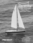 1-Meter Sailing Yacht 1 Meter Segel Yacht Voilier