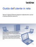 Guida dell`utente in rete