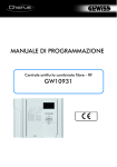 Manuale istruzioni