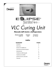 VLC Curing Unit Manuale dell`utente e dell`operatore