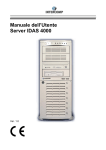 Manuale dell`Utente Server IDAS 4000