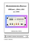 20004 - Microohmmetro da banco (0,1µΩ-200Ω