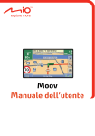 Moov Manuale dell`utente