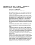Manuale dell`utente di Symantec™ Deployment Solution 7.5 SP1