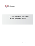 Guida dell`utente per i sistemi Polycom® HDX